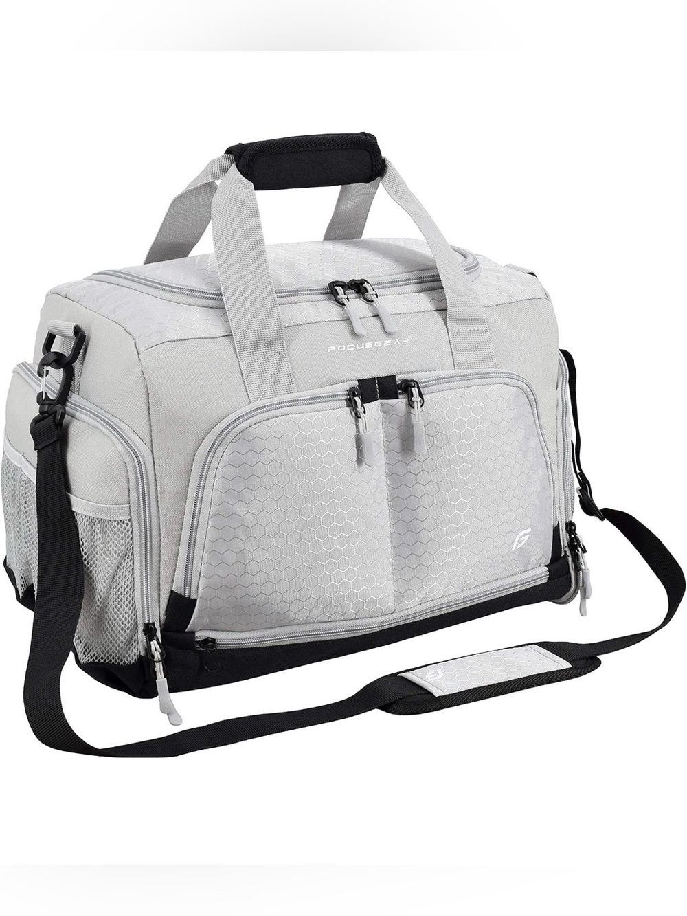 Gray Gym or Travel Duffle Bag